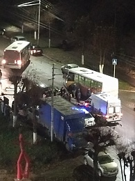 В Канищеве микроавтобус попал в ДТП