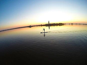 Встань и греби. Первопроходец сапсёрфинга в Рязани — о путешествиях, приключениях и красоте родной природы