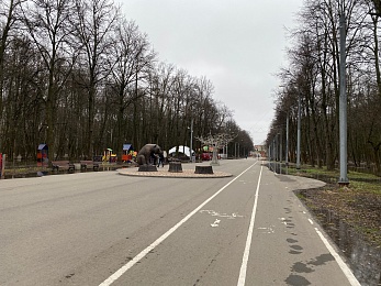 Половодье затопило Лесопарк в Рязани