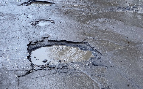 Рязанцы возмутились состоянием дороги в Ухоловском районе