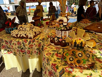 В Рязани провели праздник урожая «Спожинки»