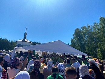 В селе Ласково отпраздновали День семьи, любви и верности