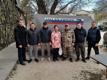 Глава Касимова отправился в зону СВО с гуманитарной помощью