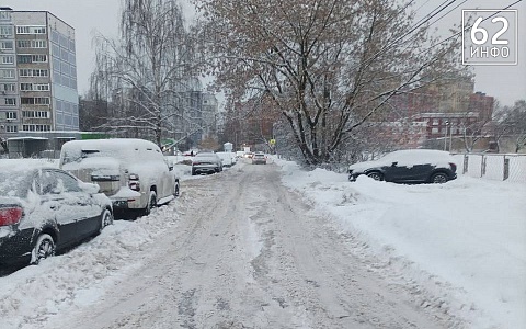В Рязани будут эвакуировать мешающие уборке улиц машины