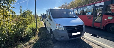 В Рязани на Ряжском шоссе старожиловец на ГАЗе сбил 45-летнего пешехода