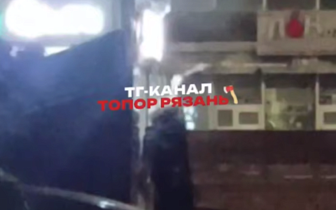 В Рязани буйный дед разгромил кафе