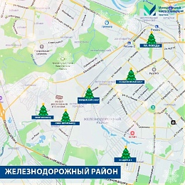 Опубликована карта рязанских елок