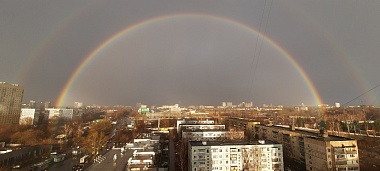 Фоторепортаж: над Рязанью возвысилась двойная радуга - 62ИНФО Фоторепортаж: над Рязанью возвысилась двойная радуга