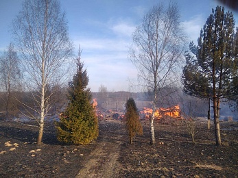 Прокуратура контролирует проверку обстоятельств пожара в Ветчанах