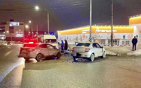 В ДТП на улице Верхней в Рязани пострадали три человека