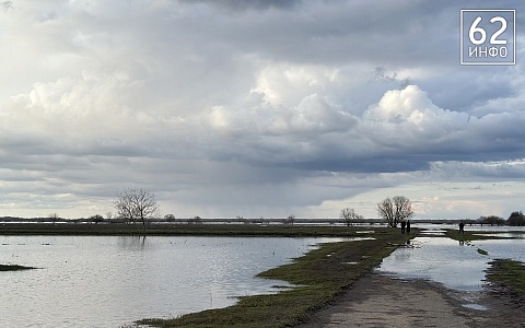Уровень воды в Оке у Рязани составляет менее 4,5 метров