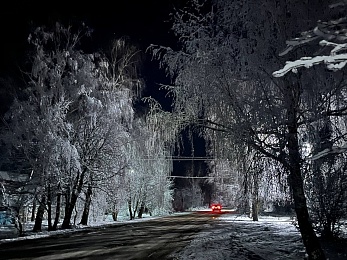 Снежное полнолуние марта сфотографировали в рязанской глубинке - 62ИНФО Снежное полнолуние марта сфотографировали в рязанской глубинке
