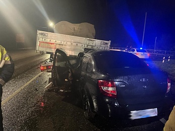 В ДТП с фурой в Скопинском районе погиб водитель легковушки