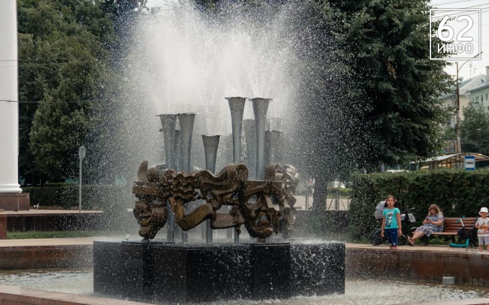 Рязанские городские фонтаны запустят одномоментно - 62ИНФО