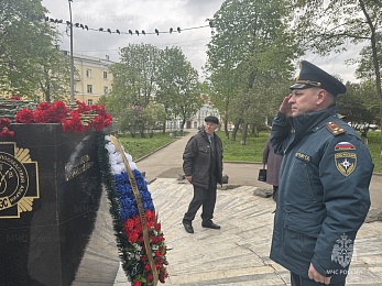 В Рязани прошла акция памяти в честь ликвидаторов катастрофы Чернобыльской АЭС