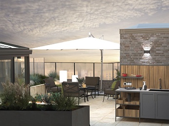 В ЖК Pride Park остались в продаже последние квартиры с террасами  