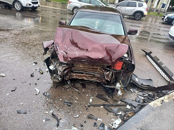 Полиция опубликовала фото ДТП с 84-летним водителем Hyundai в Рязани