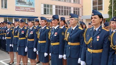 Рязанские первокурсники Академии ФСИН приняли присягу 