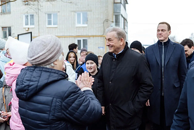 В Скопине открыли сквер имени Третьяка