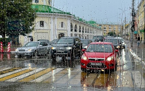 В Рязанской области 28 мая пройдут дожди с грозой и похолодает до +3
