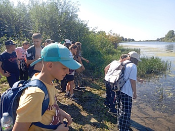 Рязанская НПК организовала для детей экологическую экспедицию к реке Проня