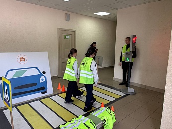 Госавтоинспекция Рязанской области приняла участие в акции в школе-интернате 