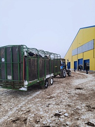 В Касимовском районе завершился первый этап строительства фермы на 2000 коров 