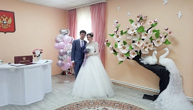 Рязанский ЗАГС показал фото свадеб лета-2024