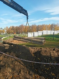 В Елатьме восстановили ливневку