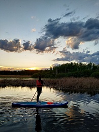 Встань и греби. Первопроходец сапсёрфинга в Рязани — о путешествиях, приключениях и красоте родной природы