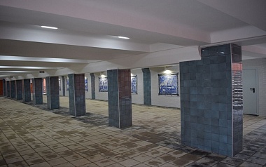 Камеры и 12 советских панно: мэр Артемов показал ремонт перехода у "Барса"