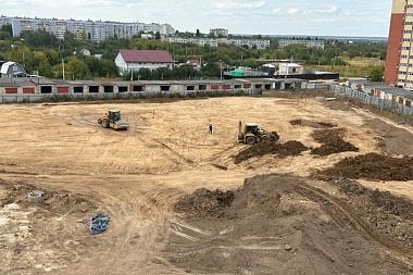 Школа в Семчине готова на 50%