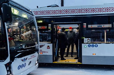 Еще 20 троллейбусов прибыли в Рязань