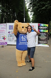 Фото с площадки 62ИНФО на Дне города в ЦПКиО