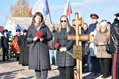 В Ряжске перезахоронили останки Ольги Ларионовой, погибшей в Великую Отечественную войну