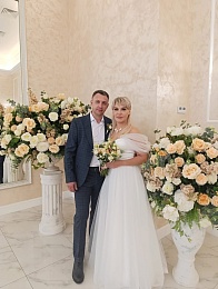 Рязанский ЗАГС показал фото свадеб сентября-2024