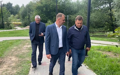В Рязани могут расторгнуть контракт с подрядчиками благоустройства Черезовских прудов и сквера на Новослободской