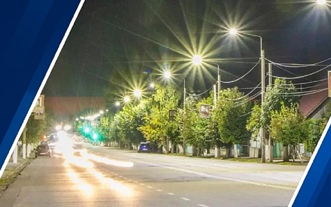 В Скопинском округе установили 240 фонарей