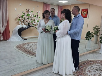 Рязанский ЗАГС показал фото свадеб зимы 2023-2024