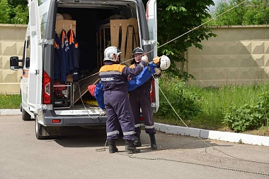 В Рязани в перинатальном центре прошли пожарные учения