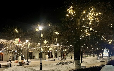 Новогодняя столица: фото самых красивых мест зимней Рязани