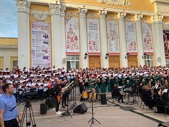 Фоторепортаж: рязанцы отметили День славянской письменности