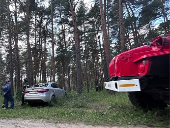 В Рязани на Солотчинском шоссе столкнулись две легковушки 