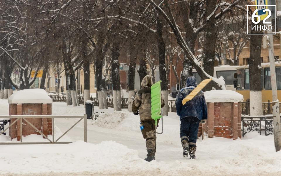 В Рязанской области за ночь выпало 25 мм снега - 62ИНФО