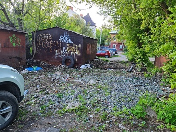 Павел Малков проверил состояние дворов в Рязани 