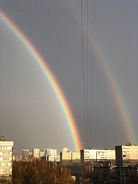 Фоторепортаж: над Рязанью возвысилась двойная радуга - 62ИНФО Фоторепортаж: над Рязанью возвысилась двойная радуга