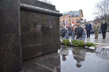 В Рязани открыли памятник погибшим росгвардейцам и их предшественникам - 62ИНФО В Рязани открыли памятник погибшим росгвардейцам и их предшественникам
