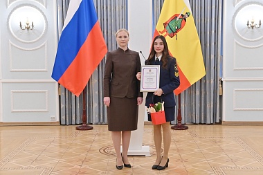 Рязанские курсанты и курсантки получили именные Губернаторские стипендии