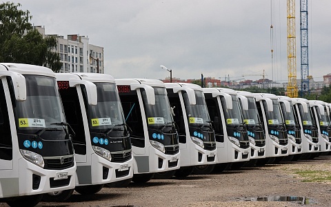 В Рязани на маршрут №53 выйдут 16 новых автобусов