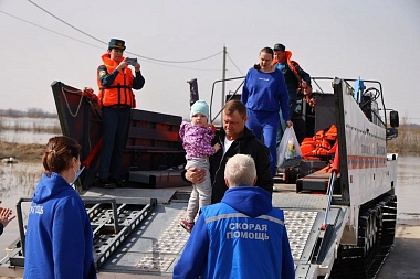 Малков осмотрел затопленные территории Рязанской области